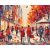 Herbstallee - Malen-nach-Zahlen-Set auf Keilrahmen 40x50