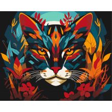 Aus den Tiefen der Natur - Malen-nach-Zahlen-Set auf Keilrahmen 40x50