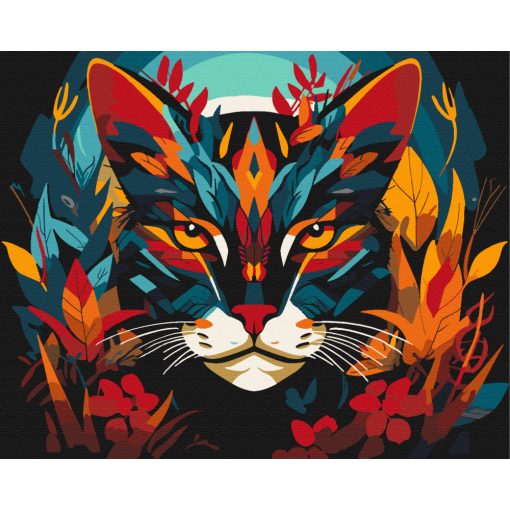 Aus den Tiefen der Natur - Malen-nach-Zahlen-Set auf Keilrahmen 40x50