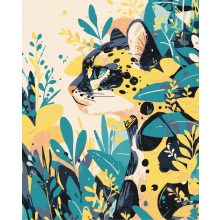 Tarnung - Malen-nach-Zahlen-Set auf Keilrahmen 40x50