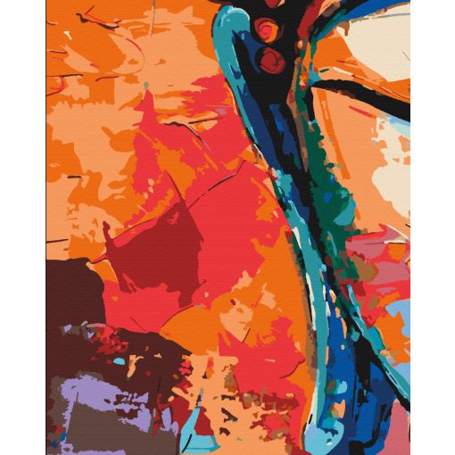 Farbenprächtige Ruhe - 3-teiliges Malen-nach-Zahlen-Set auf Leinwand