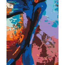 Farbenprächtige Ruhe - 3-teiliges Malen-nach-Zahlen-Set auf Leinwand