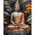 Buddhas Ruhe - Malen-nach-Zahlen-Set auf Keilrahmen 40x50