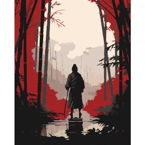 Vár az út - Számfestő készlet kereten 40x50