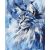 Absztrakt maine coon - Számfestő készlet kereten 40x50