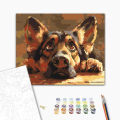 Én is kérek! - Számfestő készlet kereten 40x50