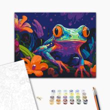 Neonbéka 1 - Számfestő készlet kereten 40x50