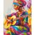 Bunte Melodien - Malen-nach-Zahlen-Set auf Keilrahmen 40x50