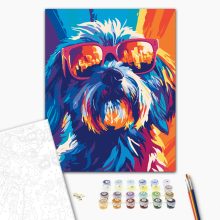 Popmancs - Számfestő készlet kereten 40x50