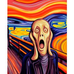 Sikoly - Számfestő készlet kereten 40x50