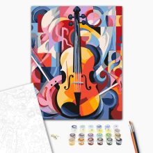 Szimfónia - Számfestő készlet kereten 40x50