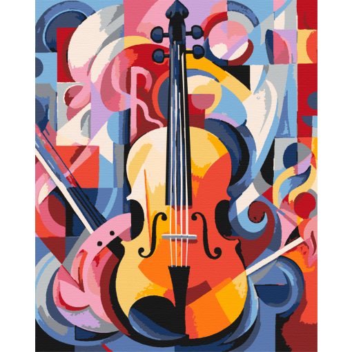 Szimfónia - Számfestő készlet kereten 40x50