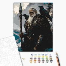 A viking - Számfestő készlet kereten 40x50