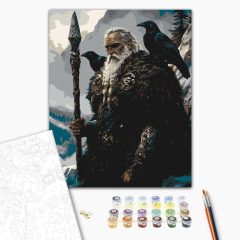 A viking - Számfestő készlet kereten 40x50