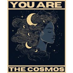 A kozmosz - Számfestő készlet kereten 40x50