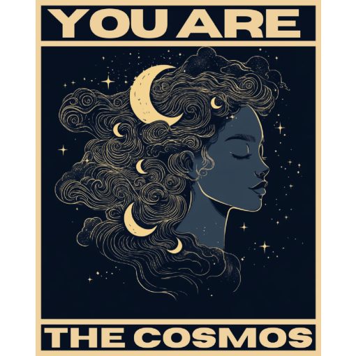 A kozmosz - Számfestő készlet kereten 40x50