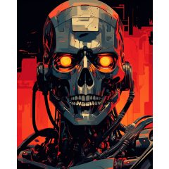 Zárlat - Számfestő készlet kereten 40x50