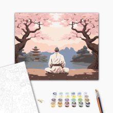 Harmónia - Számfestő készlet kereten 40x50