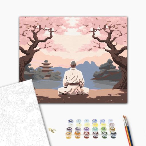 Harmónia - Számfestő készlet kereten 40x50