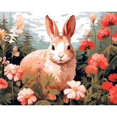 A tavasz hírnöke - Számfestő készlet kereten 40x50