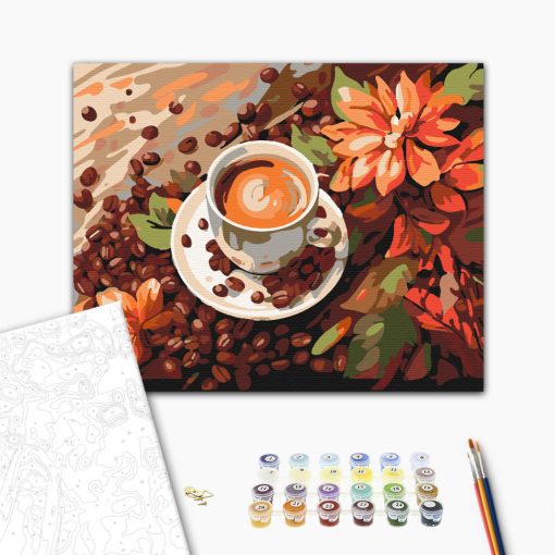 Frissen pörkölt - Számfestő készlet kereten 40x50