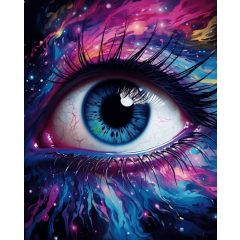 Jövőkép - Számfestő készlet kereten 40x50