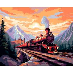 Expressz - Számfestő készlet kereten 40x50