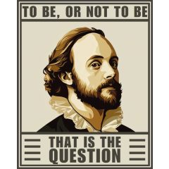 A kérdés - Számfestő készlet kereten 40x50