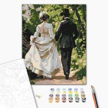 Emlék - Számfestő készlet kereten 40x50