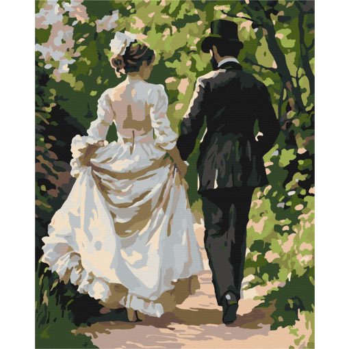 Emlék - Számfestő készlet kereten 40x50