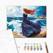 Miranda a vihar - Számfestő készlet kereten 40x50