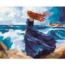 Miranda a vihar - Számfestő készlet kereten 40x50
