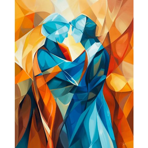 Lélektársak - Számfestő készlet kereten 40x50