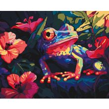 Neonbéka 2 - Számfestő készlet kereten 40x50