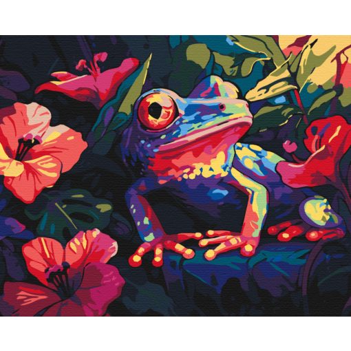 Neonbéka 2 - Számfestő készlet kereten 40x50