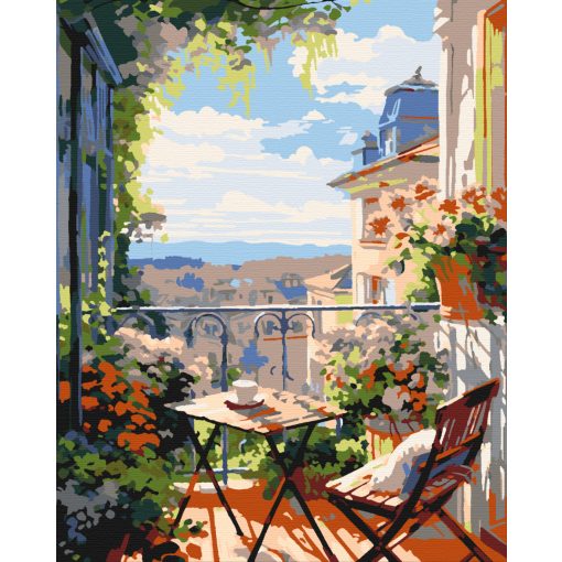 Szieszta - Számfestő készlet kereten 40x50