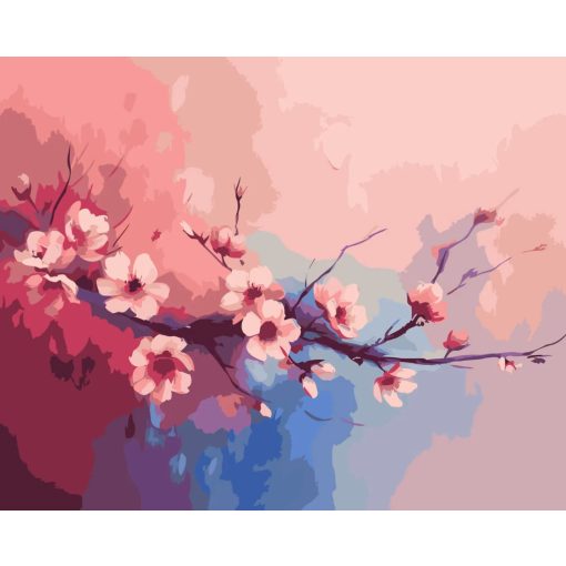 Hajnal suttogása - Számfestő készlet kereten 40x50