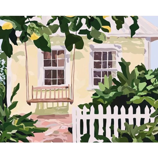 Kerti hinta - Számfestő készlet kereten 40x50