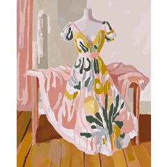 A stílus pillanata 2 - Számfestő készlet kereten 40x50