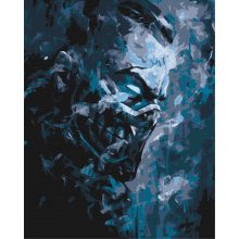 Frostiger Blick - Malen nach Zahlen Set auf Rahmen 40x50 cm