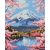   Frühlingszauber im Herzen Japans - Malen nach Zahlen Set auf Rahmen 40x50 cm