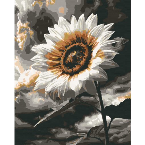 Blume der Hoffnung - Malen nach Zahlen Set auf Rahmen 40x50 cm