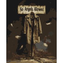 Gefallener Engel – Malen nach Zahlen Set auf Rahmen 40x50 cm