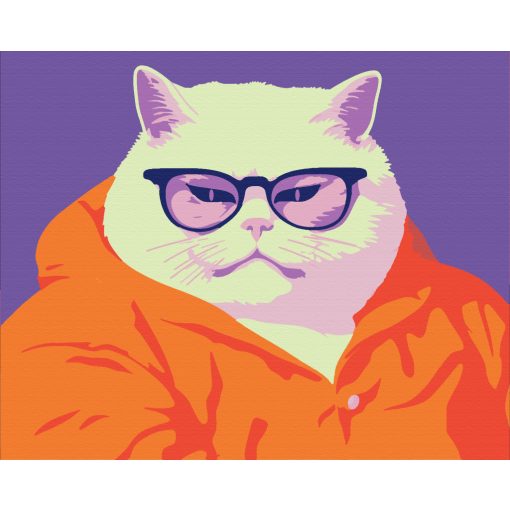 Der große Boss – Malen nach Zahlen Set auf Rahmen 40x50 cm