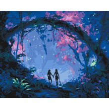 Pandoras Pfad – Malen nach Zahlen Set auf Rahmen 40x50 cm