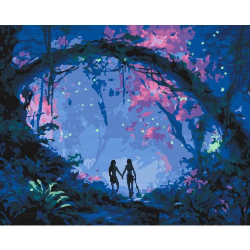 Pandoras Pfad – Malen nach Zahlen Set auf Rahmen 40x50 cm