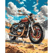 Wüstenbestie - Malen-nach-Zahlen-Set auf Keilrahmen 40x50