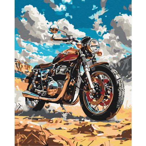 Wüstenbestie - Malen-nach-Zahlen-Set auf Keilrahmen 40x50