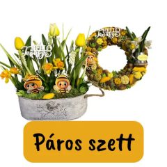   Tavaszi dekoráció - Méhecskés Páros Szett - Csináld Magad Csomag