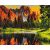   Sonnenuntergang im Tal - Malen-nach-Zahlen-Set auf Keilrahmen 40x50